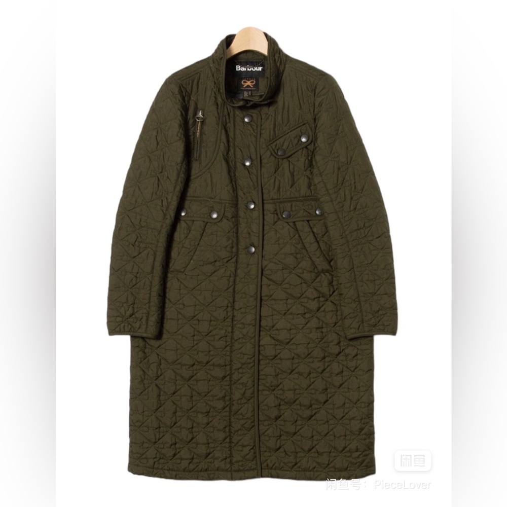 Anya Hindmarch * Barbour wind proof long coat